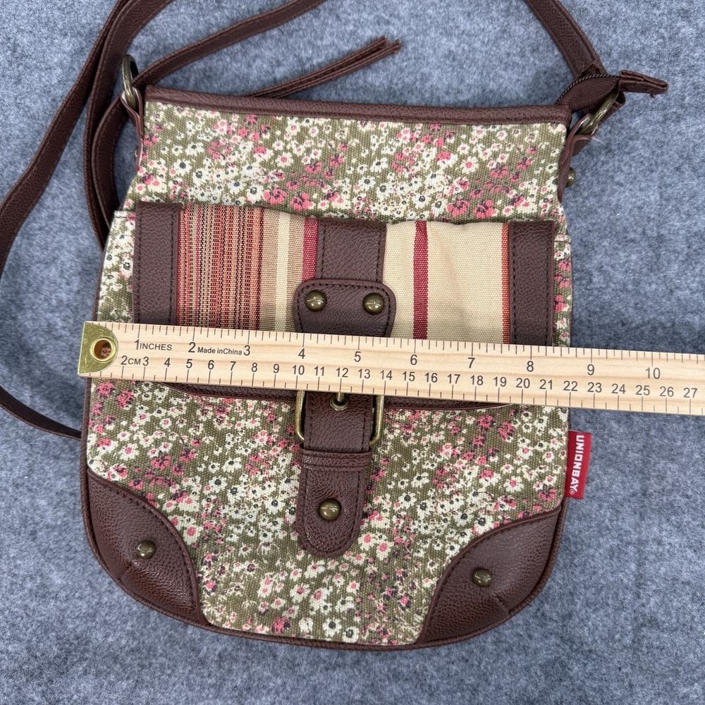 Unionbay Womens Crossbody Purse Bag Flowers Floral Adjustable Strap Cottage Core - Picture 7 of 16